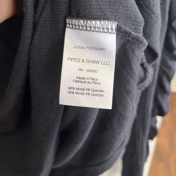 Veronica beard Delara Ruched Sleeve Top - Picture 4 of 4